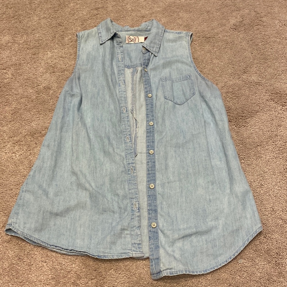 Medium SO Jean vest